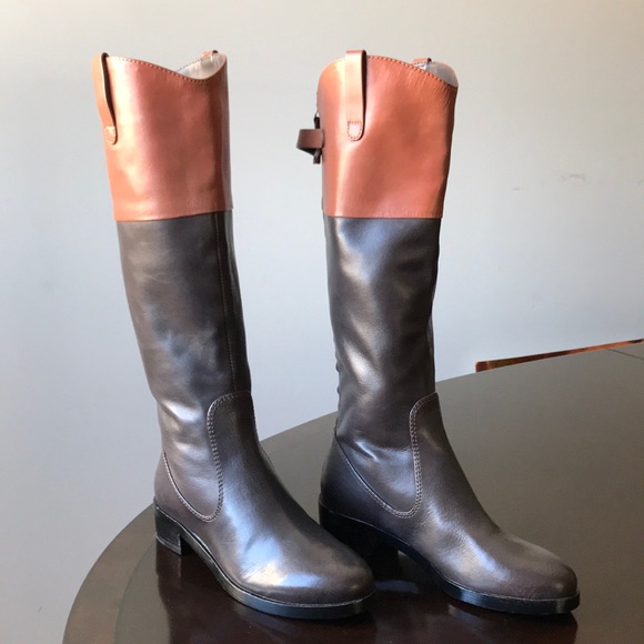 🇺🇸🇺🇸Halston Heritage Brown On Brown 6M Riding Boots
